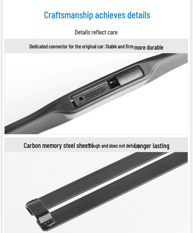 Buick Encore Wiper Set: Frameless, Silent, Front & Rear, Special Fit (Model '17-'14) Car Accessories