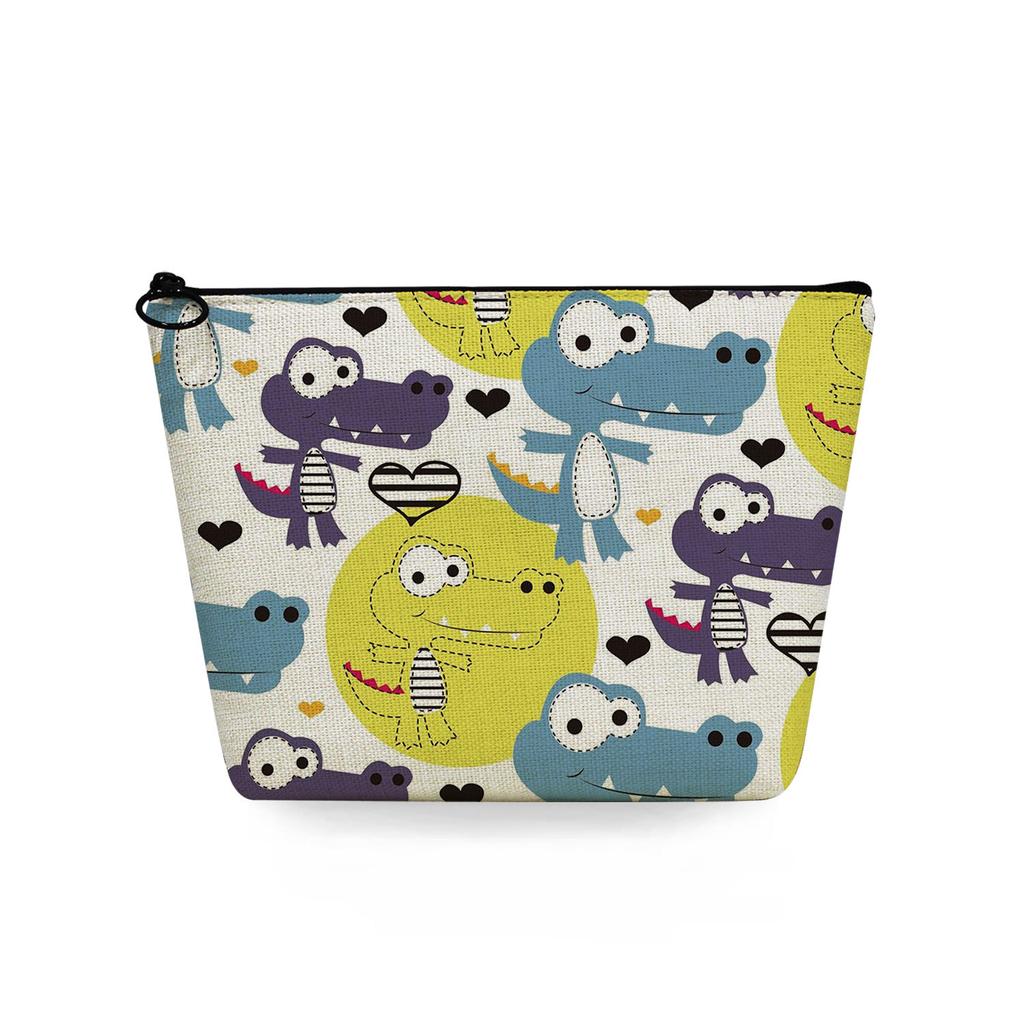 Women Animal Print Cosmetic Bag Toiletries Organize Travel Storage Case 6709