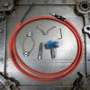 1Set Steel Hand Crank Drain Unclogger 2M Steel Pipe Cleaner  for Household Plumbing Maintenance