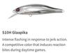 Maria Těsný slalom 80 mm 11 gramů Sinking Lure S10H (9955)