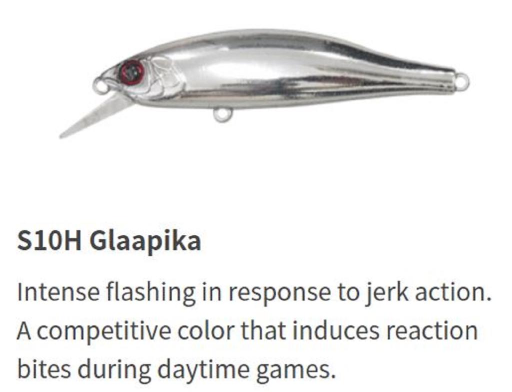 Maria Těsný slalom 80 mm 11 gramů Sinking Lure S10H (9955)