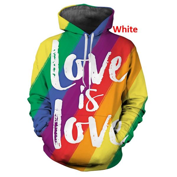 2022 New Popular LGBT Rainbow Flag Lesbians Gays 3d Hoodies Pullover Fashion Men/Women Hoodie Hoody Casual Long Sleeve 3D Hooded Sweatshirts Tops