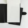 Maruman Mnemosyne A5 Notebook Pad, Made In Japan, Black, with Cover and Underlay (MNP-05)