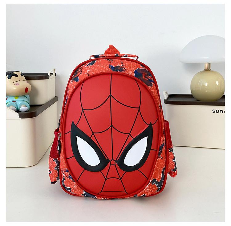 3d Spider-man Children's Backpack For Boys And Girls Stylish Nylon School Bag