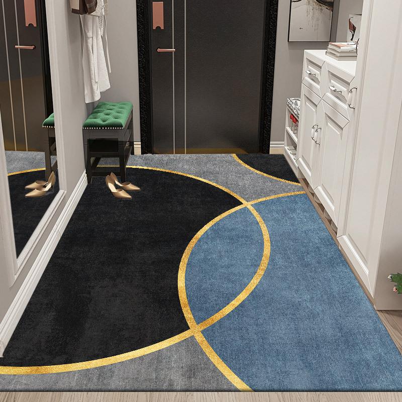 Wycieraczka wejściowa Dywan odporny na brud Sypialnia Łatwy w utrzymaniu Salon Prosta wycieraczka podłogowa