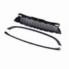 3Pcs Set Glossy Black Front Hood Molding Grille Surround Cover Trim Kits for R55 R56 R57 R58 R59 S JCW