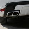 For Land Rover Range Rover Sport P400 Stainless Steel Car Tail Pipes Silence Cover Exhaust Pipe Cover Stickers Car Accessories