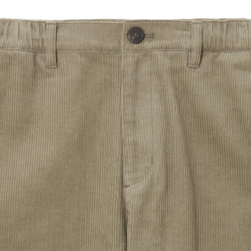 KANGOL Corduroy Basic Pants Dark Beige 4561