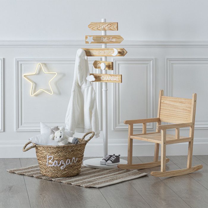 Porte manteau enfant "Pancarte" Atmosphera