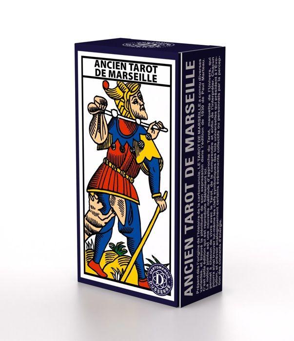 Tarot de Marseille - Cartamundi - Étui carton - Version française - 78 cartes