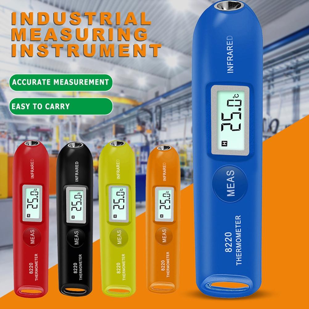 Berührungsloses digitales Mini-Infrarot-Thermometer mit tragbarem LCD-Taschentemperaturstift