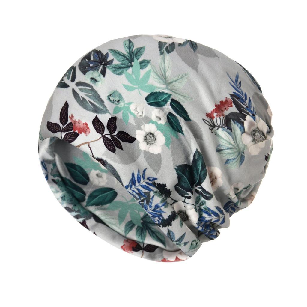 Multifunctional German Velvet Slouchy Beanie – Warm, Knitted Hat for Large Head Circumference