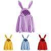 Stylish Rabbit Ear Women Hoodie Fashionable Long Sleeve Pullover Jumper