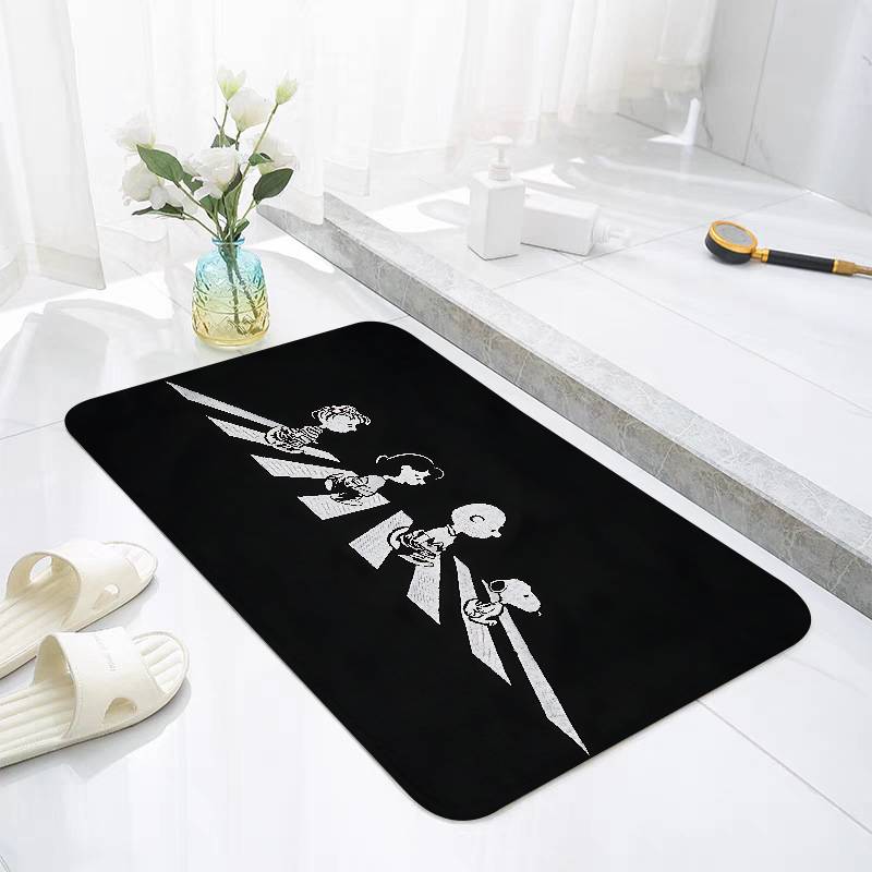 

Cute S-Snoopy Floor Mat Bedroom Bedside Carpet Non Slip Soft Floor Mat Sofa Coffee Table Rugs For Home Decor Doormat 40x60cm