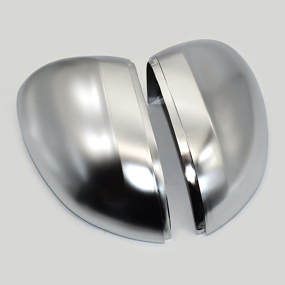 Matt Chrome Mirror Cover Rearview Side Mirror Cap Housing For Volkswagen VW Passat B8