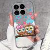 Cases For Redmi 17 17C / Xiaomi 17T Pro / 17 Pro Max 17 Ultra 17 Max Cute Girl Label Pattern Phone Covers Transparent TPU Ultrathin Lightweight Bumper