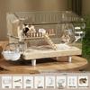 Golden Bear Acrylic Hamster Villa - Spacious Luxury Transparent Cage