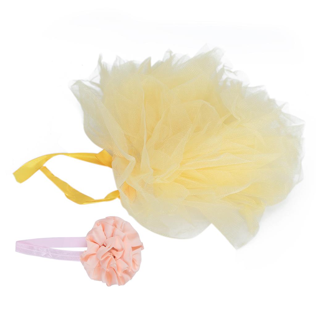Infant Baby Girls Photography Prop Puffy Skirt Headband Baby Photography Accessories