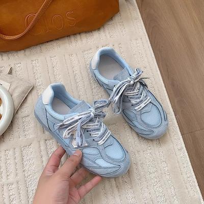 Sports Flat Bottom Women's Mesh Breathable Casual Shoes Women's Summer New Fashion Versatile Women