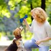 Bite Resistant Dog Ball Indestructible Interactive Tennis Balls For Dogs High Elasticity Pet Teething Toys For Large Medium