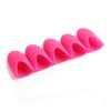 5Pcs Wearable Nail Soakers Pad Holder, Reusable Silicone Soak Off Caps for UV Gel Polish Remover Nail Art Removal Tools