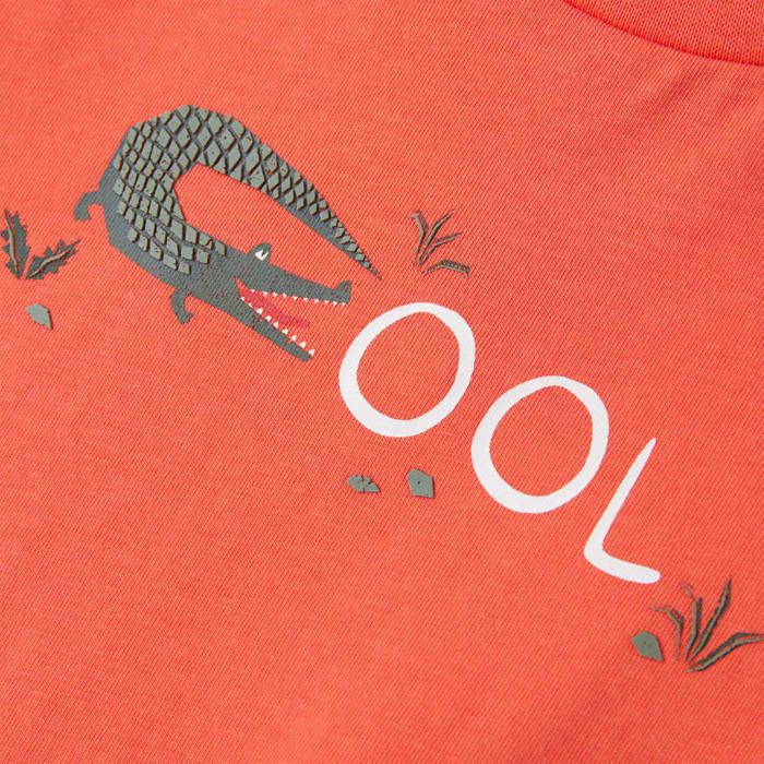 T-shirt enfants à manches courtes rouge clair 92/104/116/128/140