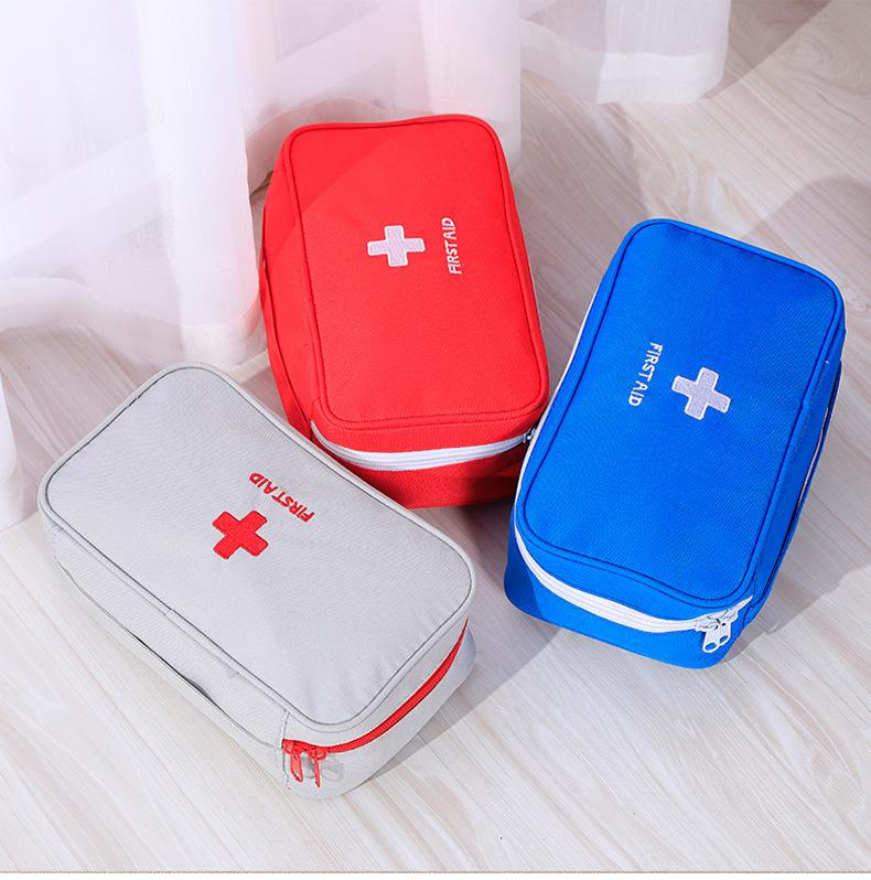 Portable Portable Medical Bag, Epidemic Prevention Bag, Travel Medicine Sorting and Storage Bag, Outdoor First Aid Kit