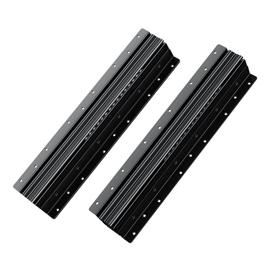 Undermount Drawer Slides 16 inch Under Stair Cabinet Rails 260 LB Load