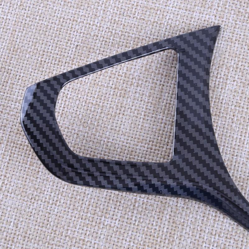 Carbon Fiber Style Interior Steering Wheel Cover Trim Frame Fit For BMW 3 Series G20