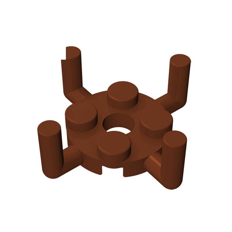 

MY OWN CREATION 10PCS 98284 Round 2x2 Including Pin Holes Building Blocks Kit Plate 4 Bars Blocks Particle DO-IT-YOURSELF Playthings Children