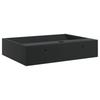 Wash Basin 50 X 38 X 11 Cm Mineral Cast Marble Cast Matte Black