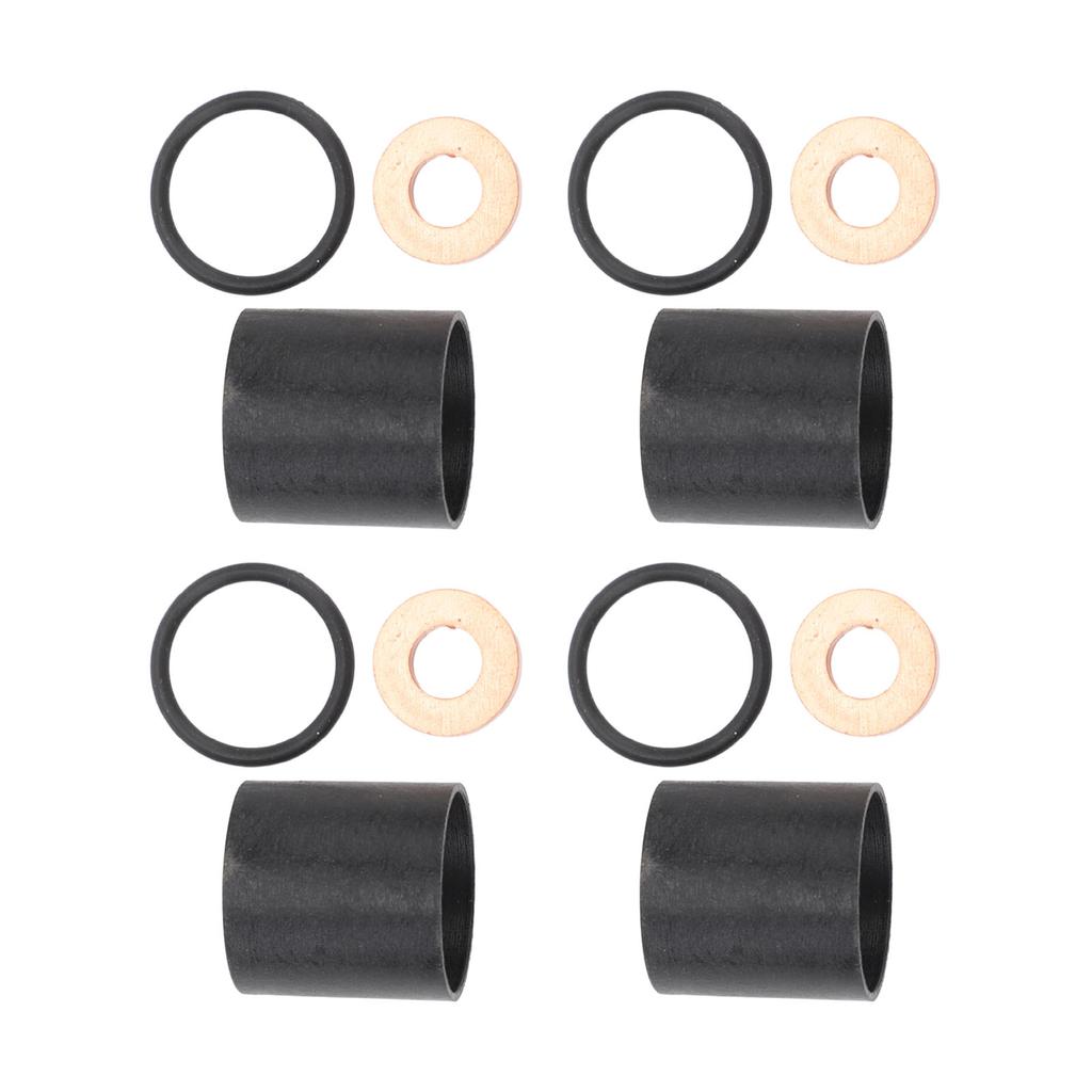 4 Sets Injector Seal Kit 7701474025 Prevent Leakage Enhance Engine Power for Trafic Master Opel Movano