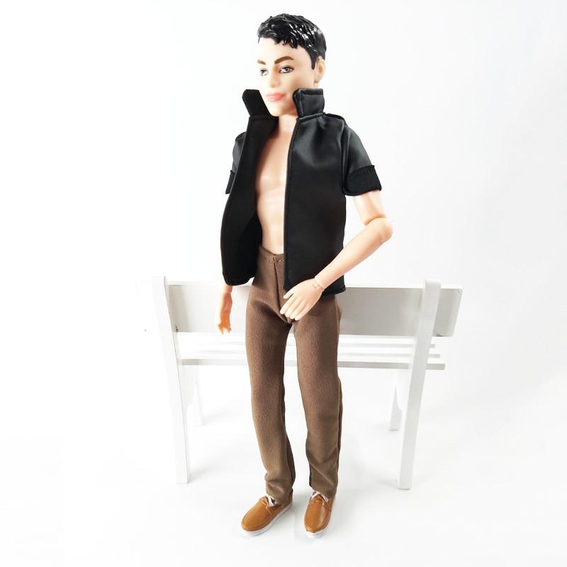 1/6 Boy Doll Clothes Handmade Jeans Pants For Ken Doll Trousers For Barbie's Boyfriend Ken Boy Doll Prince Male Doll Kids Toy