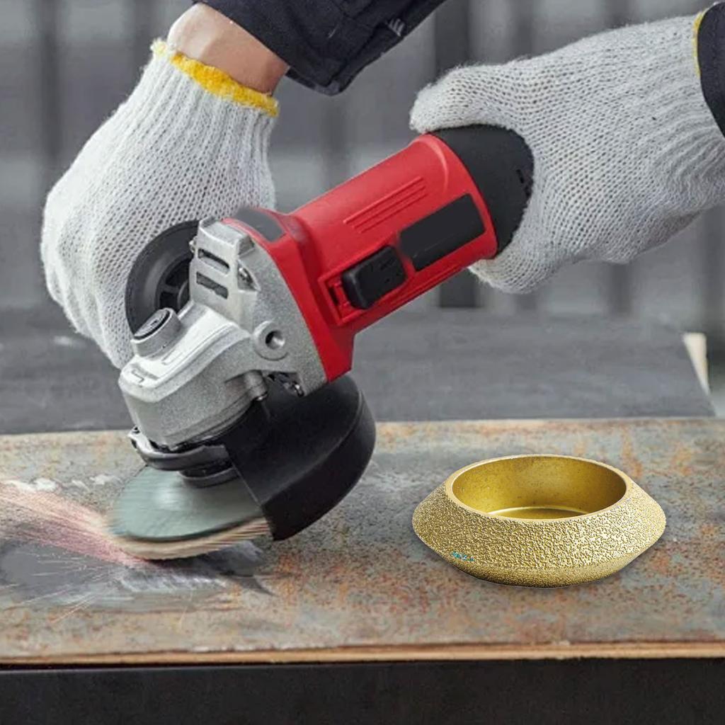 For Building Decoration V Shape Grinding Wheel Concrete Wall Grinding Dry Or Wet Use Granite Grinding High Efficiency