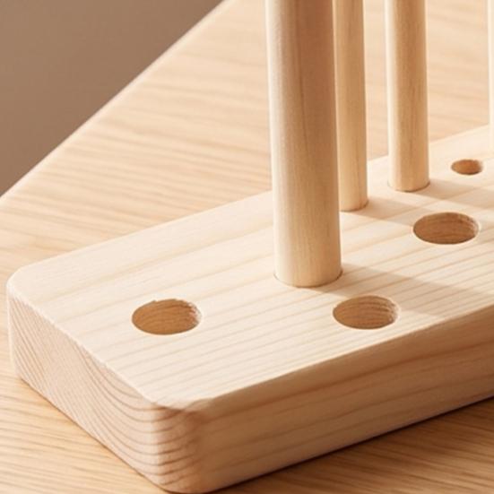 Heim-Nähzubehör Schleifenmacher für Band, Holzkranzwerkzeug, Mehrzweck-Schleifen professionelles Webwerkzeug Geschenkverpackung Partydekorationen
