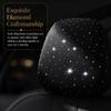 Easy Installation Bling Car Seat Headrest Cover Decoration Universal Fit Car Seat Headrest Cushion Anti-Scratch Shiny