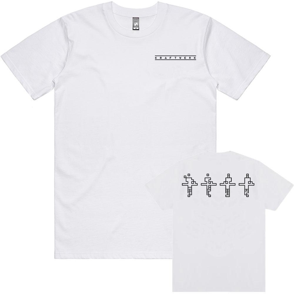Kraftwerk Graphic Print T-shirt Short Sleeve Cotton Tshirts Unisex Streetwear Hip Hop Fashion Casual T Shirt Tees