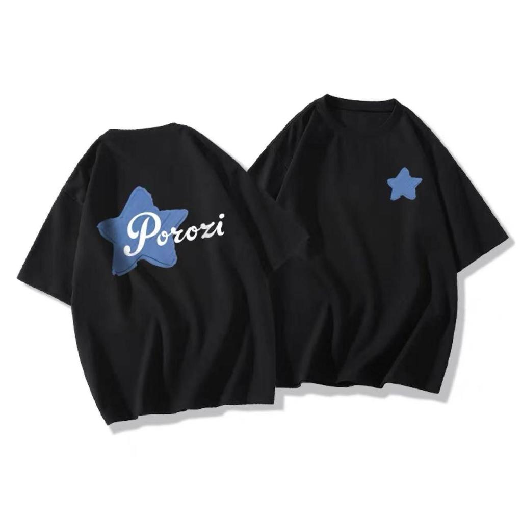 Women's Plus Size Vintage Retro Cotton T-Shirt, Short Sleeve, Summer Oversize Trendy Brand Top