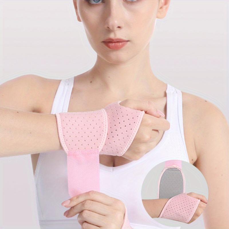 A Pair Wrist Wraps for Sport Adjustable Wrist Support Thumb Brace for Sports Protecting Joint