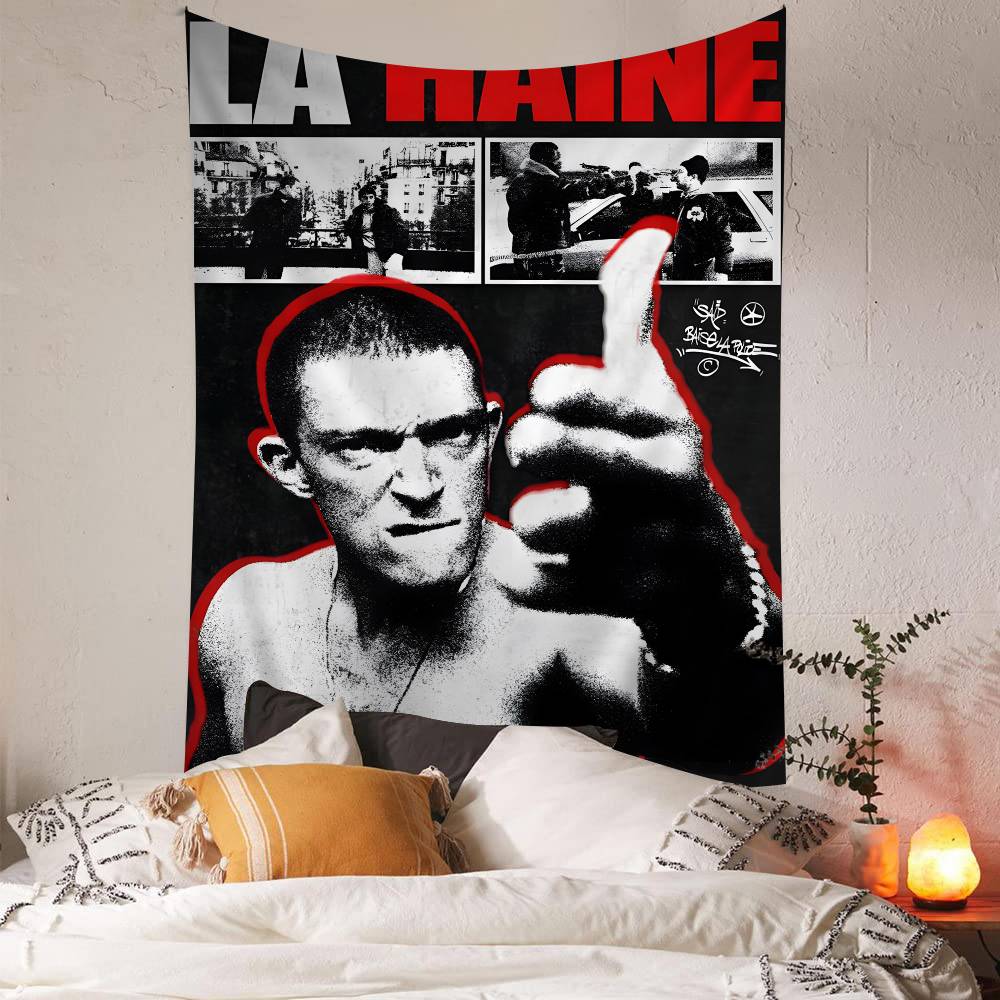 La Haine 1995 Filme Buntes Wandbehang Wandteppiche Bohemian Wandteppiche Mandala Wandbehang Tücher