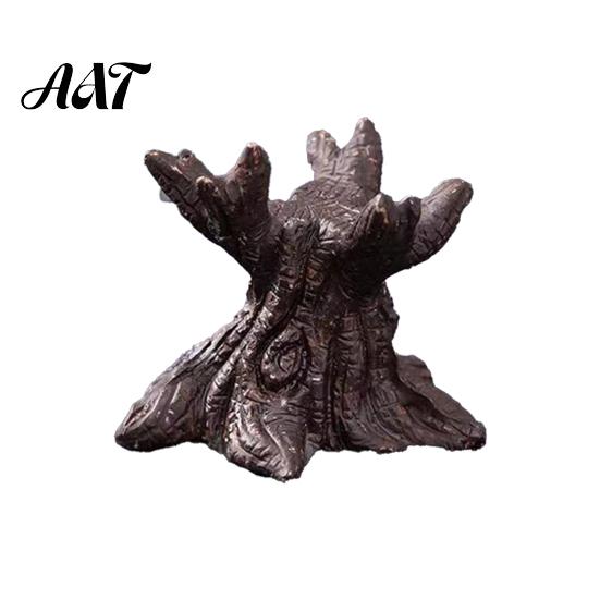 Secret Room Micro Scenery Halloween Miniature Resin Ornaments, Landscape Desktop Decor, Horror Ghost Tombstone Figures Scene Accessories for Fish Tank