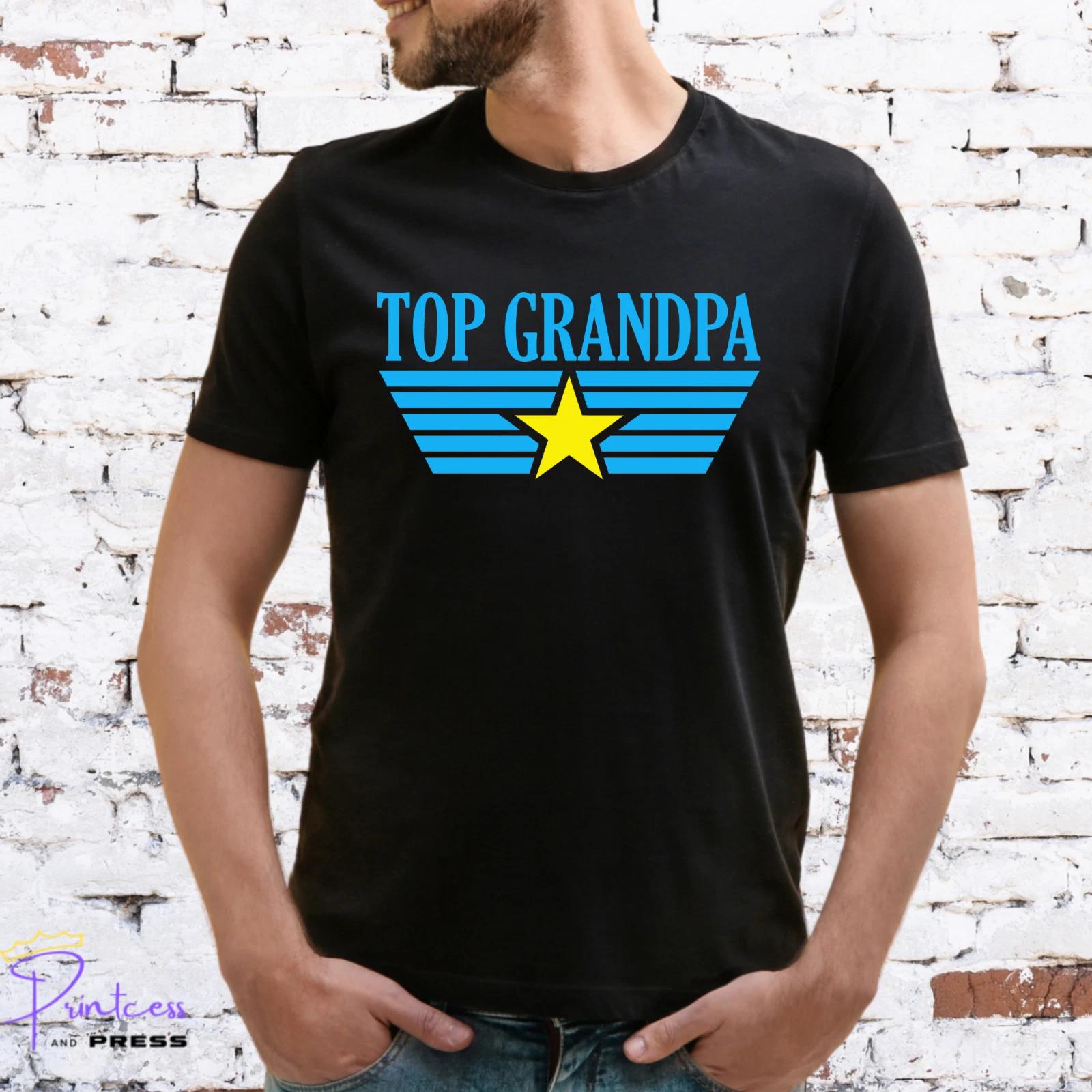 TOP GRANDPA T-SHIRT, Gift for him, GRANDAD, XMAS GIFT, Various Colour Prints M
