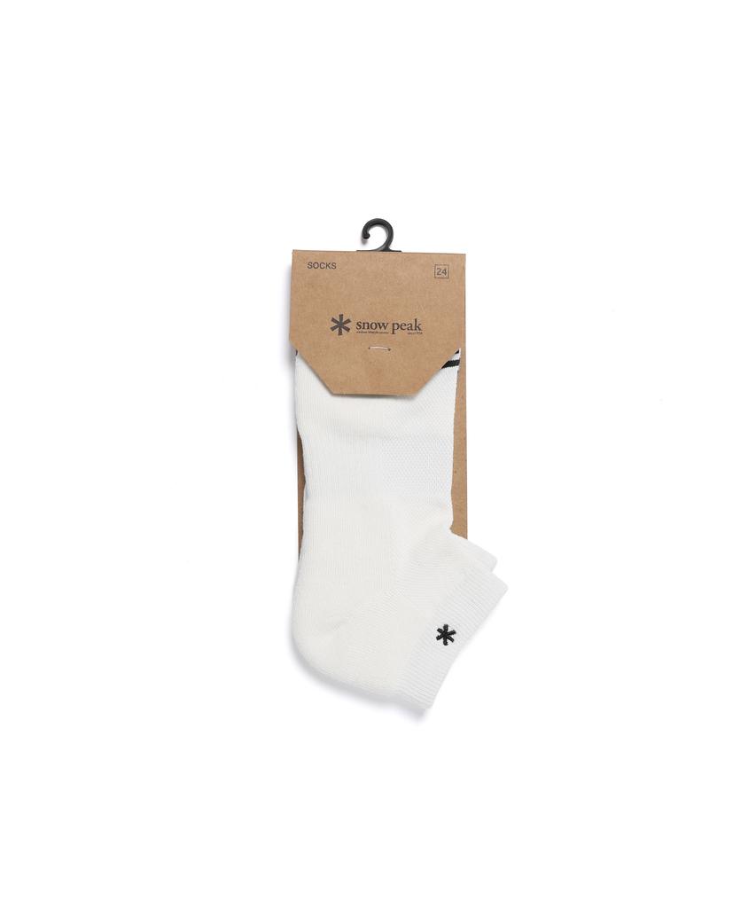 SNOWPEAK APPAREL Coolmax Ankle Socks (S26Zutso84) Off White