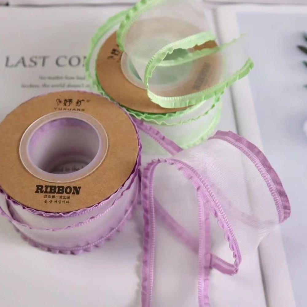 10 Yards*40mm Handgemaakte Tape DIY Rokrand Lint Kant Organza Lint Kleding Hoed Cadeau Decoratie