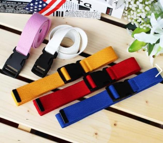 Mameazu Kobo and Stepless Nylon One Size Fits Men's Women's Belt, No-Hole, Belt, Durable, All, Unisex, beit-7syoku (Pink)