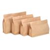 Kraft Paper Stand-Up Self-Sealing Bags