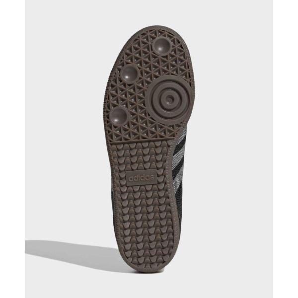 adidas Samba OG Nero Argento Strass Sneakers Donna Core-Black Dark-Gum IH9052