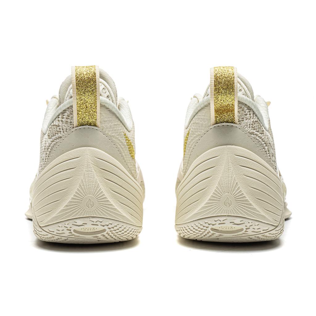 Li Ning Cushioning Slip Resistant Abrasion Resistant Rebound Low top Professional Competition Basketball Shoes Men's ABAW011-6