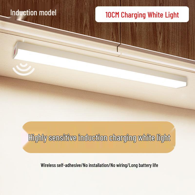 Smart Wireless Motion Sensor LED Night Light Strip for Home, Hallway, and Wardrobe