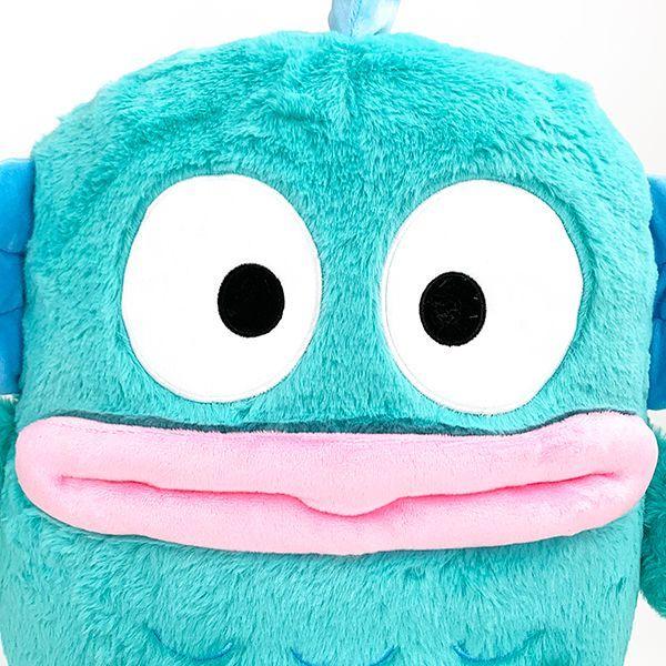 Sanrio Characters Fluffy Hangyodon L Plush Interior Big Size Blue